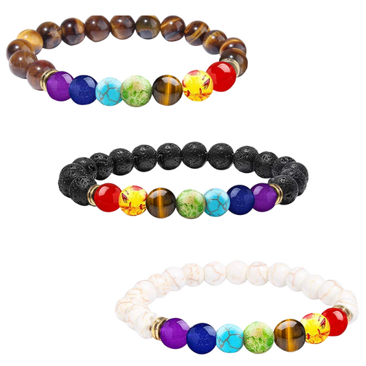 Six Chakra Harmony Bracelets