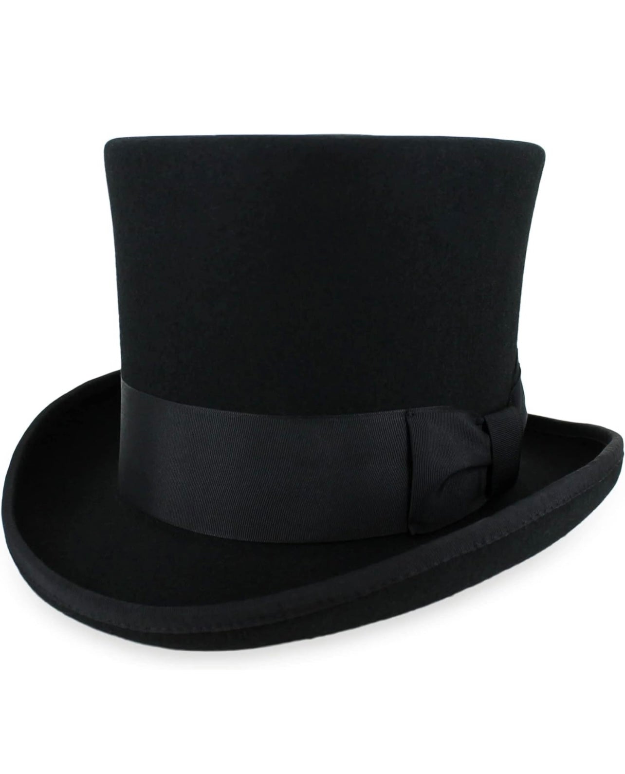 Belfry Top Hat Theater Quality 100% Wool in Black Grey or Pearl